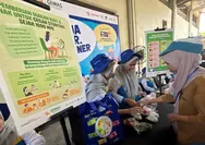 Belanja Pinter Gizine Bener, Edukasi Unik Ajak Buruh di Kudus Penuhi Gizi Keluarga