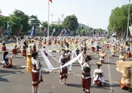 Ratusan Penari Pecahkan Rekor Muri, Caping Kalo Diusulkan Jadi Warisan Budaya