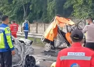 Polisi Percepat Proses Identifikasi Korban Kecelakaan Maut di KM 58 Ruas Tol Jakarta Cikampek dengan Memindah Jenasah ke RS Polri