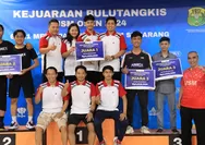 Taklukkan Tim Kelurahan Sendangmulyo A, Tim Kelurahan Sampangan Sukses Gondol Trofi Juara AntarKelurahan USM Open 2024