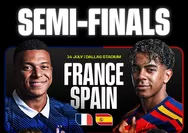 Link Live Streaming Prancis vs Spanyol Semifinal Piala Dunia 2026: Jadwal, Jam Tayang, dan Siaran Langsung TVRI