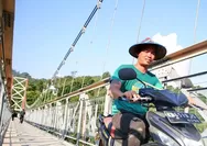 Sebrangi Sungai Kapuas, Jembatan Gantung Senilai Rp13,65 Miliar Hadir di Kalimantan Barat, Ternyata Belum Lama Diresmikan