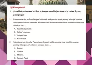 Kerajaan Islam di Indonesia, Kunci Jawaban SKI Kelas 9 Halaman 36 37 Uji Kompetensi Bab 2 Kurikulum Merdeka