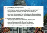 Kunci Jawaban Uji Kompetensi Semester Gasal Bahasa Jawa Kelas 12 Halaman 60-64: Unggah-Ungguh Basa, Teks Cerkak, Teks Anekdot