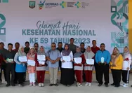 Hari Kesehatan Nasional,  Diskotikdansa Belitung Timur Raih Penghargaan