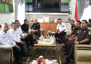 Kajari Belitung Timur Datangi Bupati, Penegakan Hukum Wujudkan Rasa Keadilan Perlu Sinergitas