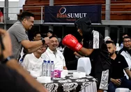 Bobby Nasution Beri Dukungan ke Ringdom Matchday Friendly, Petinju Lokal Sumut Bilang Begini