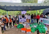 Komisi VIII DPR RI dan BPKH Salurkan Bantuan Untuk Pengungsi Korban Bencana Tapsel