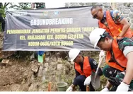  Peletakan Batu Pertama Jembatan Garuda di Harjasari Dukung Akses Warga