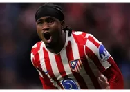Gol Tunggal  Lookman , Amankan Laju Atletico Madrid Menuju Semi Final UCL