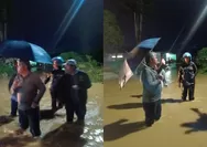 Di Tengah Rintik Hujan dan Luapan Banjir, Wabup Taput Instruksikan Percepat Penanganan