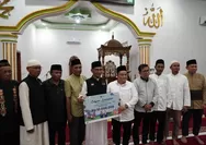 Safari Ramadan Pertamina Dumai Dimulai, Masjid di Tanjung Palas Terima Bantuan Rp10 Juta