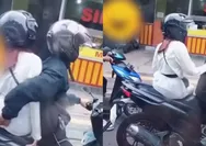 Drama Muda-mudi di Lampu Merah Sleman: Diduga Wanitanya Ngambek, Lalu Dibalas Aksi Kocak sang Lelaki