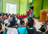 Gema Ramadhan di SDN 1 Giritunggal, Pringsewu Disemarakan Pendongeng Lampung