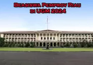 Mahasiswa UGM Asal Riau Buruan Daftar Ini, Beasiswa Biaya Pendidikan Pemprov Riau Jenjang D4, S1, S2 dan Doktor S3