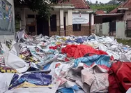 Sampah Alat Peraga Tidak Tertangani, Aktifis Tegur PJ Bupati