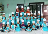 Bergaya Ala Chef Internasional, Siswa PAUD Taman Surga Sajikan Banquete  Ala Hotel Mewah