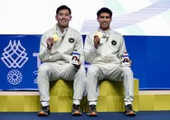 Bulutangkis SEA Games 2025: Sabar/Reza Tumpahkan Haru Usai Sempurnakan Debut dengan Medali Emas Ganda Putra