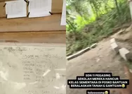 Derita Dampak Banjir: Sekolah Hancur Diterjang Banjir, Bocah Aceh Tengah Tetap Belajar Duduk di Batu di Kelas Darurat