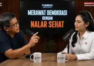 00:00:01  Ada satu percakapan yang tidak boleh dilewatkan oleh siapapun yang ingin memahami masa depan Indonesia. Bukan karena dipenuhi sensasi, bukan