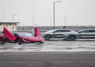 Dari Drift di Lintasan Licin hingga Crab Walk, Ini Pengalaman Gila NEV BYD di Sirkuit All-Terrain Zhengzhou