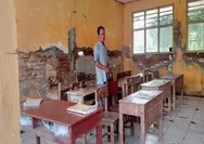 Ini Penampakan Bangunan SDN Bantarsari 02 yang Bikin Was Was Guru dan Murid, Meski Sering Diusulkan ke Pemkab Bekasi, Tapi... 