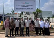 Perseroda PT BBWM Resmikan Fasilitas Generator Produksi Oksigen Medis