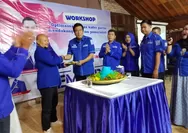 Rayakan HUT Partai Demokrat ke 24 di Kabupaten Bekasi, H Romli HM:  Sederhana Namun Tetap Bermakna