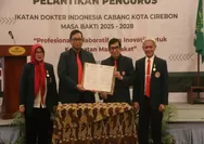 Pelantikan IDI Kota Cirebon 2025-2028, Wakil Wali Kota Ajak Wujudkan Layanan Kesehatan Berkualitas