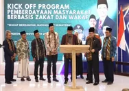 Kota Wakaf Resmi Diluncurkan, Pemkab Cirebon Dorong Transformasi Ekonomi Umat