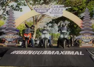 Ratusan Biker Maxi Yamaha Nikmati Eksotisme Sunset di Pantai Bali Utara