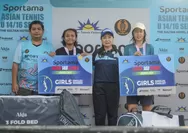 Indonesia Borong Gelar Juara Nomor Tunggal Turnamen Sportama Asia Tennis U-14 Jakarta