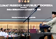 1.500 Dansat TNI Ikuti Taklimat Presiden RI Prabowo Subianto di Unhan, Ini Pesan Utamanya