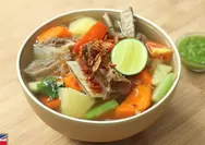 Resep Kampungan yang Selalu Dikangeni: Sup Iga Plus Sayuran Kaya Vitamin