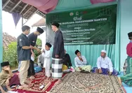 Sarkub Bansel dan Pilar Community Gelar Haul Sultan Maulana Hasanuddin dan Santunan Anak Yatim di Ponpes Bani Ilyas