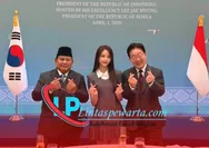Momen Prabowo dan Idol Indonesia Carmen di Korea Selatan Jadi Sorotan