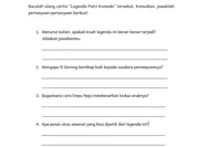 Referensi Kunci Jawaban Bahasa Indonesia Kelas 6 Halaman 60 Kurikulum Merdeka Tentang Cerita Legenda Putri Komodo