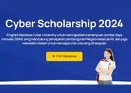 Jangan ketinggalan kesempatan! Daftar sekarang Program Beasiswa Cyber University 2024