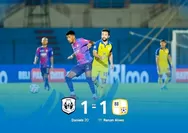 RANS Nusantara vs Barito Putera imbang, klub milik Raffi Ahmad selisih 4 poin dari zona degradasi BRI Liga 1