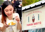 Baru buka antrenya berjibun, food vlogger ini review jujur puding karamel Paman Barito: Rasanya mirip kayak...