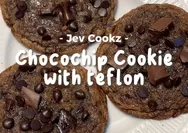 Resep chocochip cookie dengan menggunakan teflon ala Jev Cookz!