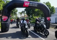 Kumpul di Candi Prambanan, Pengguna motor Ducati Indonesia bawa pulang rekor MURI