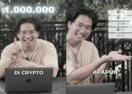 Seminggu taruh uang Rp1 juta di Crypto, pria ini geleng-geleng kepala liat hasil uangnya: Selama satu minggu itu dapat...