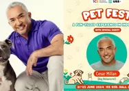 Paw-ty pet lovers! Cesar Millan bakal hadir di Pet Fest Indonesia, mau tau caranya ikutan?