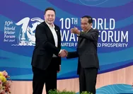 Bertemu Elon Musk di KTT World Water Forum ke 10, Presiden Joko Widodo: Bahas kerjasama dengan Starlink