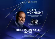 Beli Tiket Sekarang! Konser spesial 'An Evening with Brian McKnight' di Surabaya pada 21 September 