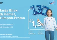 BRI Rayakan 130 Tahun dengan Ragam Promo Belanja dan Kredit Hunian