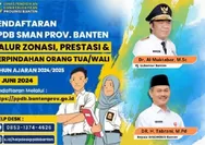 PPDB Banten Dibuka 19 Juni 2024, Pemprov Siapkan Layanan Online Secara Maksimal