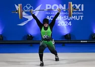 Debut di SEA Games, Alyamaulida Persembahkan Perak dari Kelas 77 kg Angkat Besi