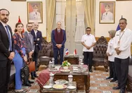 Dubes Prancis Bertemu Gubernur Andra Soni, Bahas Kolaborasi Industri dan Pariwisata